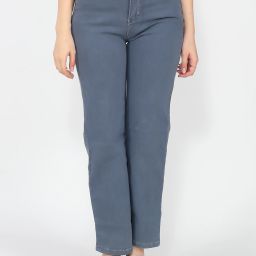 Women Regular High Rise Grey Jeans-image-70