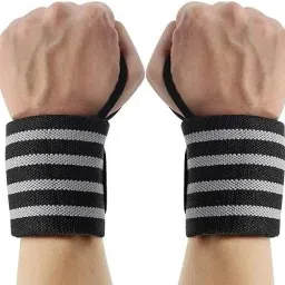 Profession Wrap Band ,Strap For Gym and Fitness Wrist Support Hand Grip/Fitness Grip-image-37