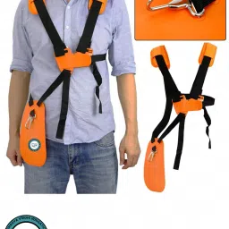 SHOULDER DOUBLE STRIP JACKET TYPE BRUSH CUTTER HOLDING BELT FOR SIDEPACK Cordless Grass Trimmer-image-23