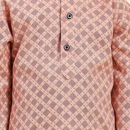 Pro-Ethic STYLE DEVELOPER Boys Checked Kurta with Pyjamas image 2
