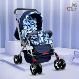 Adjustable backrest, 360° Swivel Wheel , Reversible Handlebar Pram Stroller-23