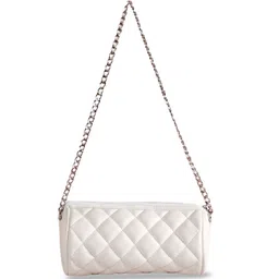 Nestasia Quilted Structured Shoulder Bag image 4
