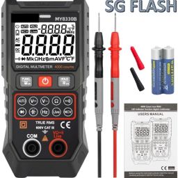 TRMS 4000 Count DIGITAL-Multimeter DC AC Voltage Tester Auto-Ranging Voltmeter0 Digital Multimeter-image-89