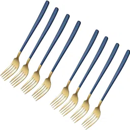 Stainless Steel Dinner Forks Table Forks Set Long Handle Forks for Buffet Forks Stainless Steel Serving Fork Set-3
