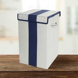 75 L Grey Laundry Basket-image-85