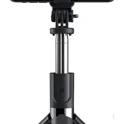 Wanzhow Best Bluetooth Selfie Sticks with Tripod Stand and Light for Mobile Phone Monopod, Tripod, Tripod Bracket, Tripod Kit-0