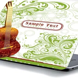 qth FLORAL LAP-2766 VINYL Reusable Laptop Skin Compatible for 15.6 inch-image-70