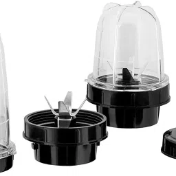 sunmeet Bullet Jar for Mixer Grinder Set of 2 (530 ML & 350 ML) Mixer Juicer Jar Mixer Juicer Jar image 3