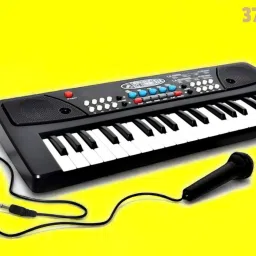 37-Key Musical Piano Keyboard with Microphone 430A1 Song Record Feaure_P568-image-88