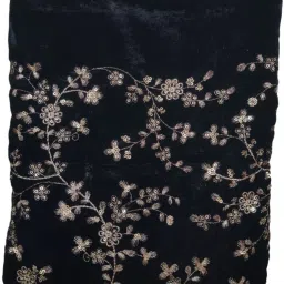 Unstitched Velvet Multi-purpose Fabric Embroidered-image-60