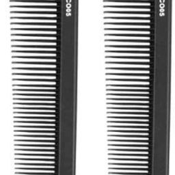 Carbon Comb / Small Cutting Comb / Professional Barber Comb -Set of 2 Combs-3