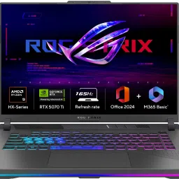 ASUS ROG Strix G16 (2025) with Office 2024 + M365 Basic* AMD Ryzen 9 16 Core 8940HX - (16 GB/1 TB SSD/Windows 11 Home/12 GB Graphics/NVIDIA GeForce RTX 5070 Ti/165 Hz/140 W) G614PR-RV032WS Gaming Laptop-image-85