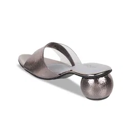 Mochi Textured Open Toe Block Heels image 2