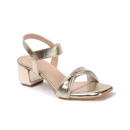 Carlton London Textured Open Toe Block Heels image 2