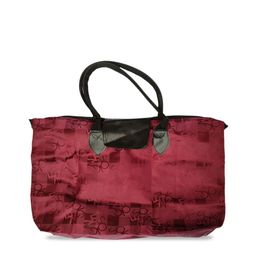 Kuber Industries Maroon Printed Shopping Bag Organiser with Handles image 5