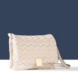 Accessorize PU Structured Satchel with Quilted image 2