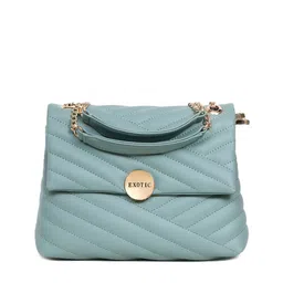 Exotic Textured Structured Satchel Bag With Quilted image 2