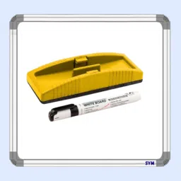 Non Magnetic 1x1 Feet (30 x 30 CM ) Whiteboards and Duster Combos-image-4