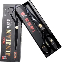 JINJIAN SCISSORS, A-250, 10 INCHES, ( BLACK ) Scissors-image-12