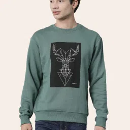 Men Full Sleeve Graphic Print Sweatshirt-image-9