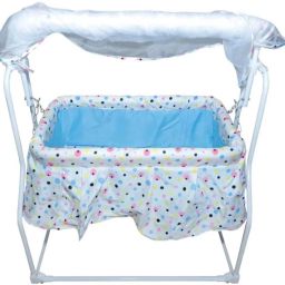 Palna Crib Cradle Baby Palna For KIds Boys & Girl WIth Soft Cushion fabric-picture-12