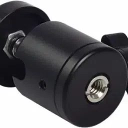 Digiom Mini Ball Head Swivel 1/4" Screw DSLR Camera Tripod Ballhead Stand Support Flash Shoe Adapter image 3