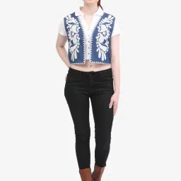 Embroidered Women Waistcoat-image-68