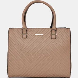 Forever Glam by Pantaloons Textured Structured Handheld Bag image 3