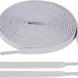 Rahul Enterprises White Shoe Lace Flat Cotton Shoelace for Sneakers or Casuals shoes or boots Shoe Lace-11