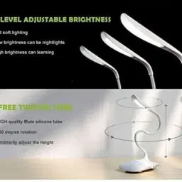 bhajanlal greenery Rechargeable Led Touch On Off Switch Student Study_L6 Table Lamp image 4