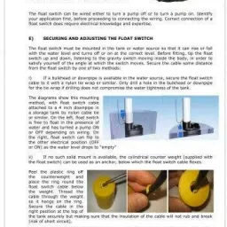OCEAN STAR TECHNOLOGIES 250v Float Switch Sensor with 3m Wire Wired Sensor Security System image 2