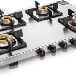 Ultra Tuff Stainless Steel PNG Gas Stove with Forged Brass Burner (1054UTSSPN) Stainless Steel Manual Gas Stove-image-51