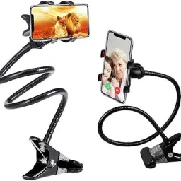 Wreskart Flexible Mobile Tabletop Stand HeavyDuty Fold Lazy BracketClip Mount Multi Angle Tripod image 3