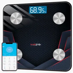 Healthgenie Smart Bluetooth Weight Machine 18 Body Composition Sync with Fitness Mobile App Weighing Scale-19