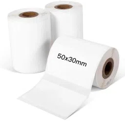 50X30MM Direct Thermal Barcode Sticker 500 Labels Per roll Label Paper Roll Self-Adhesive Paper Label-image-28