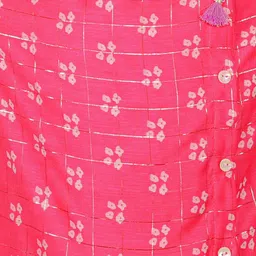 LIL DRAMA Boys Ethnic Motifs Printed Kurti With Dhoti Pants image 3