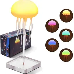 stallion enterprise Night Light Jellyfish Lamp with Dancing Legs Smart Bulb-picture-17