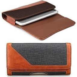 FwellT Mobile Belt pouch Waist bag Phone Holster UP To 7.0 inches Mobile Belt Pouch Waist Bag-image-63