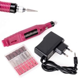 Professional Electric Nail Art Drill File Machine Manicure Padicure Tool Set-T10 Rotary Tool-image-85