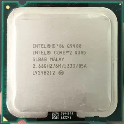 Intel Q9400 CPU 2.66 GHz LGA 775 Socket 4 Cores Desktop Processor image 2