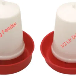 Chick Feeder 500g & Chick Drinker 500ml Tube Bird Feeder-picture-27