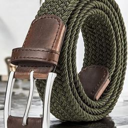 killer Men Casual, Formal, Party Green Nylon Belt-picture-38