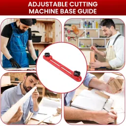 hasthip Circular Saw Guide Adjustable for Woodworking Universal Fit for 4 to 6 Inch Saws Adjustable Saw Guide Attachment for 4 to 6 Inch Circular Saw Rotary Tool image 5