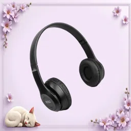 BEST PRICE P47 WIRELESS PORTABLE DAYNMIC DEEP BASS SOUND GAMING Bluetooth Headset-image-73