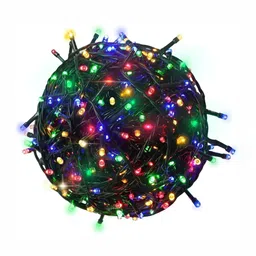SPARK WORLD Green & Pink Rice Shape String Lights image 2