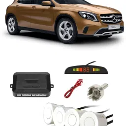 YB362 Silver Car Reverse Parking Sensor with LED Display 4 Sensor Y362 Parking Sensor-15