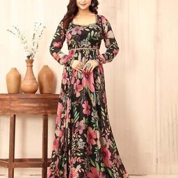 Stylish Fashionable Women Gowns-image-35