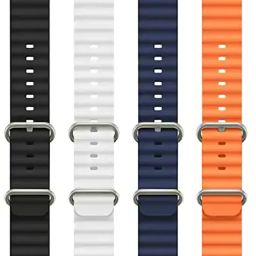 QUXXA Ocean Watch Strap Belt for T800 Ultra, Watch 8 Ultra, i8 Pro Max, W26, T800 42 mm Fabric Watch Strap-image-5