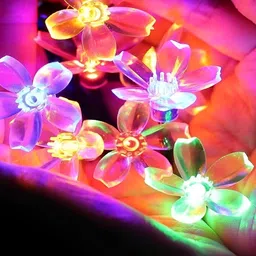 SPARK WORLD Pink & Blue LED String Lights image 4