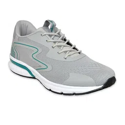 Allen Cooper Men Grey Mesh Running Non-Marking Shoes image 5